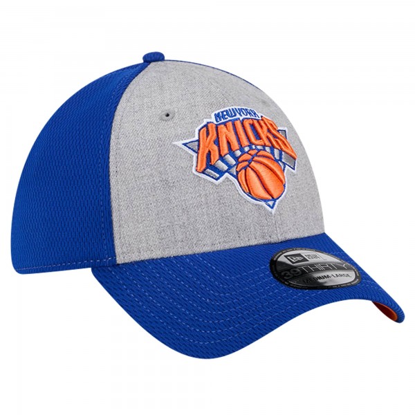 Бейсболка New York Knicks New Era Two-Tone 39THIRTY - Heather Gray/Blue