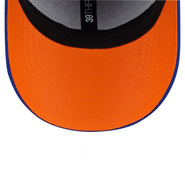 Бейсболка New York Knicks New Era Two-Tone 39THIRTY - Heather Gray/Blue