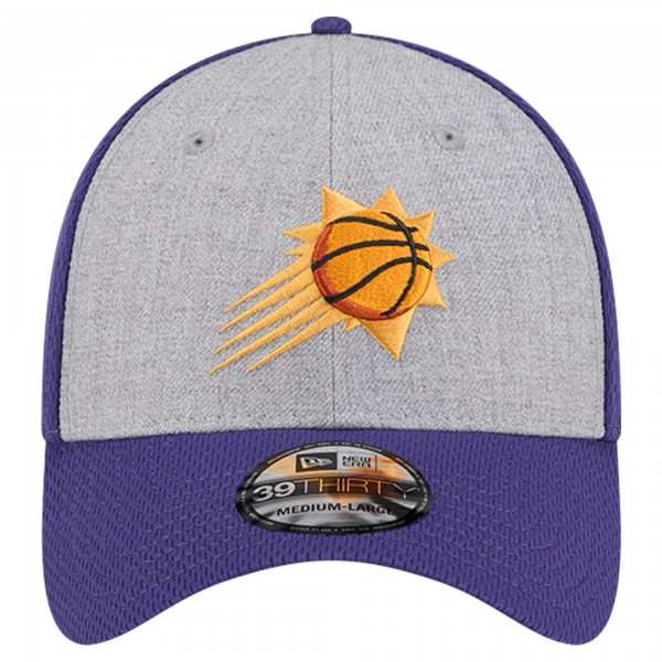 Бейсболка Phoenix Suns New Era Heather Gray/Purple Two-Tone 39THIRTY