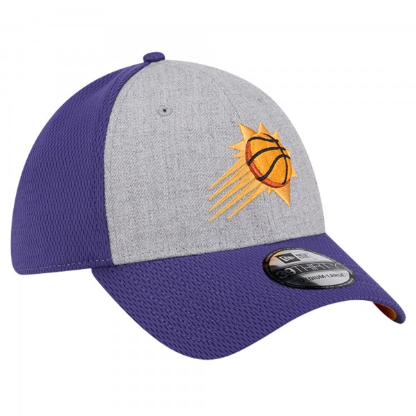Бейсболка Phoenix Suns New Era Heather Gray/Purple Two-Tone 39THIRTY