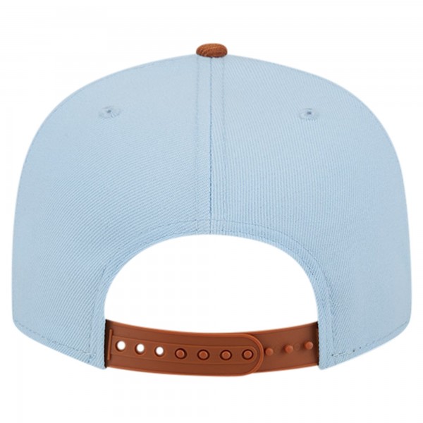 Бейсболка Charlotte Hornets New Era 2-Tone Color Pack 9FIFTY - Light Blue/Brown