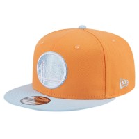 Бейсболка Golden State Warriors New Era 2-Tone Color Pack 9FIFTY - Orange/Light Blue