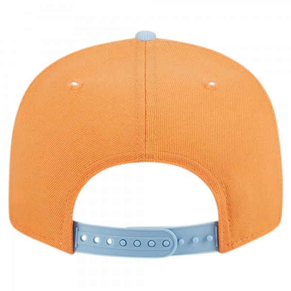 Бейсболка Golden State Warriors New Era 2-Tone Color Pack 9FIFTY - Orange/Light Blue