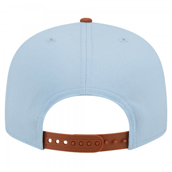 Бейсболка New York Knicks New Era 2-Tone Color Pack 9FIFTY - Light Blue/Brown