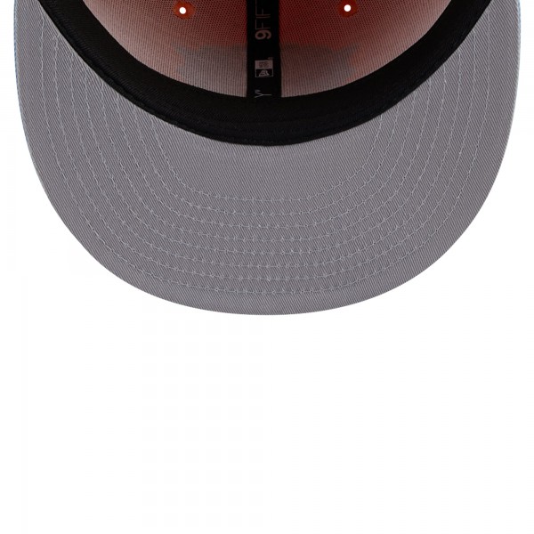 Бейсболка New York Knicks New Era 2-Tone Color Pack 9FIFTY - Orange/Light Blue