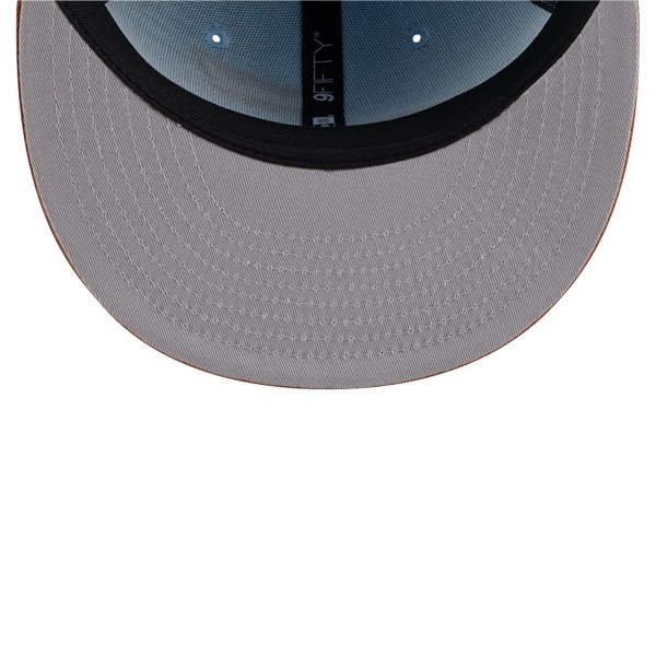 Бейсболка Utah Jazz New Era 2-Tone Color Pack 9FIFTY - Light Blue/Brown