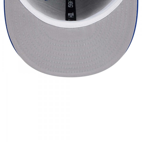Бейсболка Golden State Warriors New Era Game Day Hollow Logo Mashup 59FIFTY - Royal
