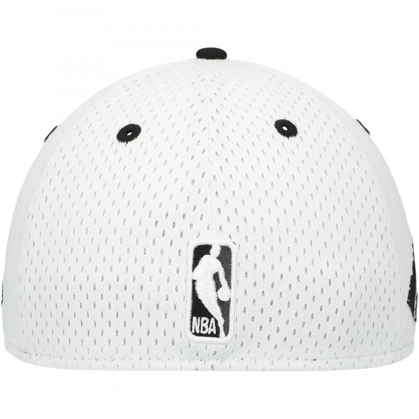 Бейсболка Brooklyn Nets New Era Throwback 2Tone 59FIFTY - White/Black