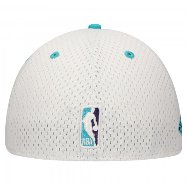 Бейсболка Charlotte Hornets New Era Throwback 2Tone 59FIFTY - White/Teal