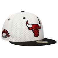Бейсболка Chicago Bulls New Era Throwback 2Tone 59FIFTY - White/Black