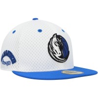 Бейсболка Dallas Mavericks New Era Throwback 2Tone 59FIFTY - White/Blue