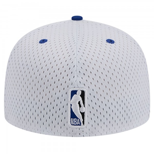 Бейсболка LA Clippers New Era White/Royal Throwback 2Tone 59FIFTY