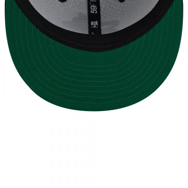 Бейсболка Miami Heat New Era White/Black Throwback 2Tone 59FIFTY