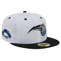 Бейсболка Orlando Magic New Era Throwback 2Tone 59FIFTY - White/Black