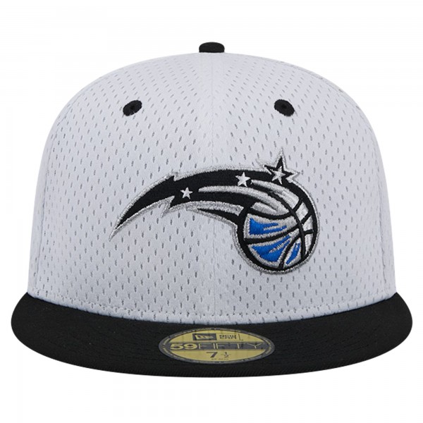 Бейсболка Orlando Magic New Era Throwback 2Tone 59FIFTY - White/Black
