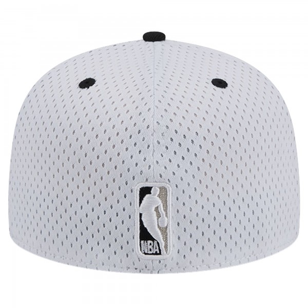 Бейсболка San Antonio Spurs New Era Throwback 2Tone 59FIFTY - White/Black