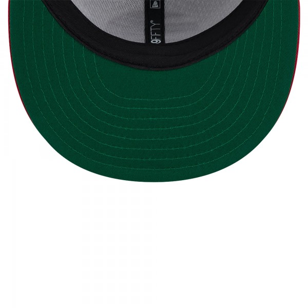 Бейсболка Toronto Raptors New Era White/Red Throwback 2Tone 59FIFTY