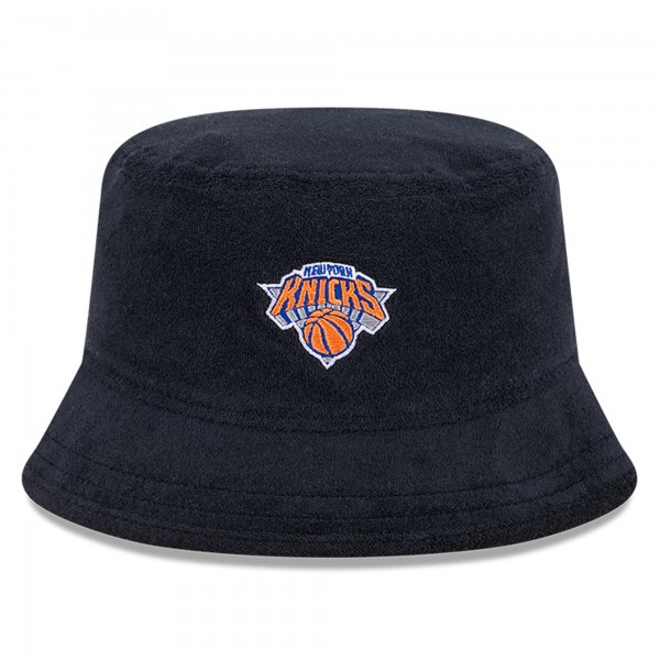 Панама New York Knicks New Era Court Sport Terry - Black