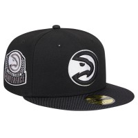 Бейсболка Atlanta Hawks New Era Active Satin Visor 59FIFTY - Black