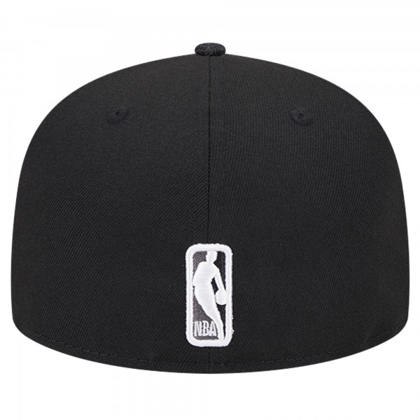 Бейсболка Atlanta Hawks New Era Active Satin Visor 59FIFTY - Black