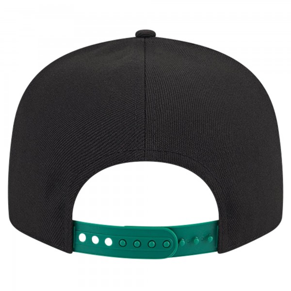 Бейсболка Boston Celtics New Era Throwback Gradient Tech Font 9FIFTY - White/Kelly Green