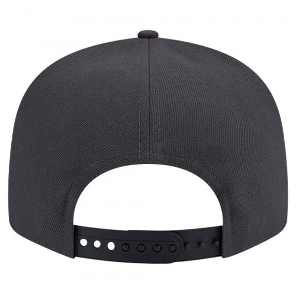 Бейсболка Brooklyn Nets New Era Throwback Gradient Tech Font 9FIFTY - White/Black