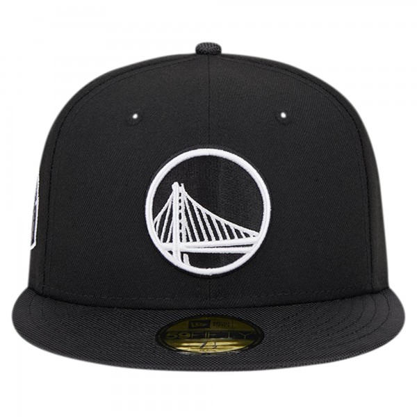 Бейсболка Golden State Warriors New Era Active Satin Visor 59FIFTY - Black