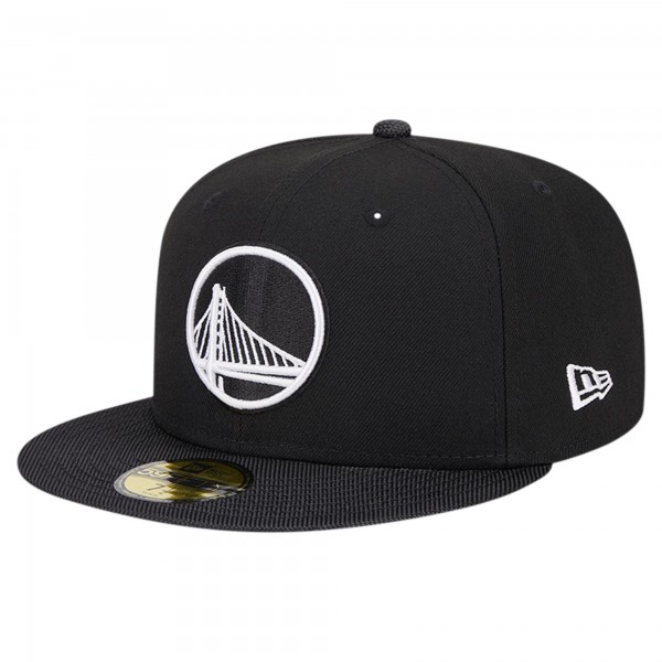 Бейсболка Golden State Warriors New Era Active Satin Visor 59FIFTY - Black