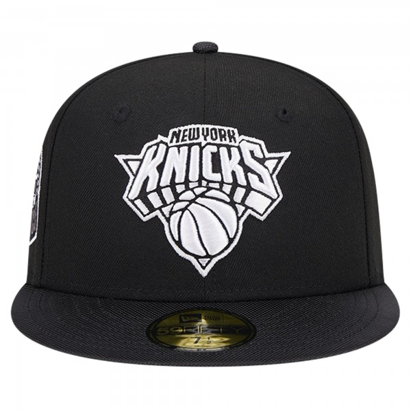 Бейсболка New York Knicks New Era Active Satin Visor 59FIFTY - Black