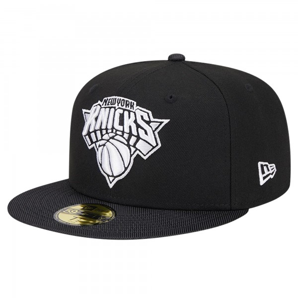 Бейсболка New York Knicks New Era Active Satin Visor 59FIFTY - Black