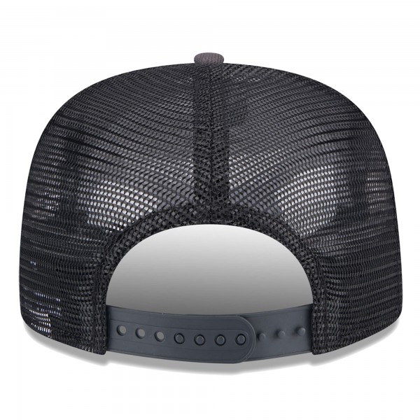 Бейсболка Brooklyn Nets New Era Throwback Team Arch Golfer - Black/Charcoal