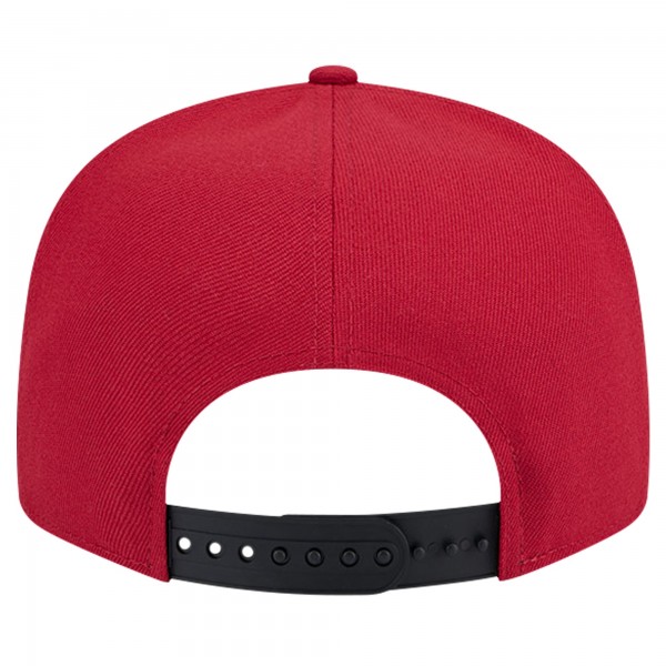 Бейсболка Miami Heat New Era White/Black Throwback Gradient Tech Font 9FIFTY