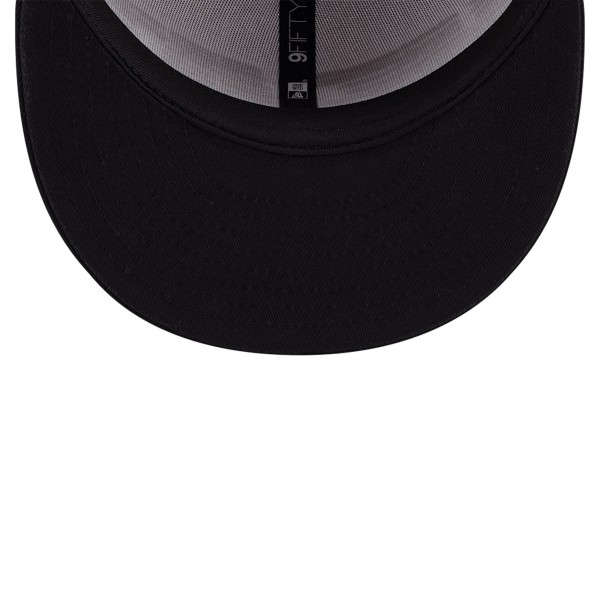 Бейсболка Miami Heat New Era White/Black Throwback Gradient Tech Font 9FIFTY