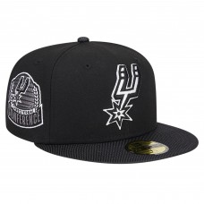 Бейсболка San Antonio Spurs New Era Active Satin Visor 59FIFTY - Black