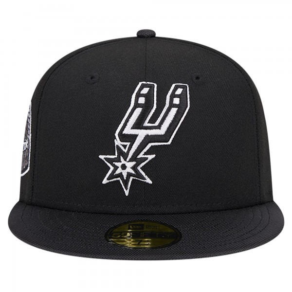Бейсболка San Antonio Spurs New Era Active Satin Visor 59FIFTY - Black