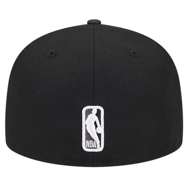 Бейсболка San Antonio Spurs New Era Active Satin Visor 59FIFTY - Black