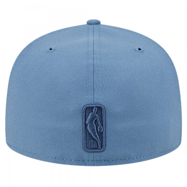 Бейсболка San Antonio Spurs New Era Color Pack Faded Tonal 59FIFTY - Blue