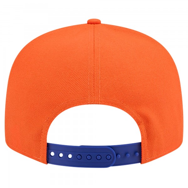 Бейсболка New York Knicks New Era Throwback Gradient Tech Font 9FIFTY - White/Blue