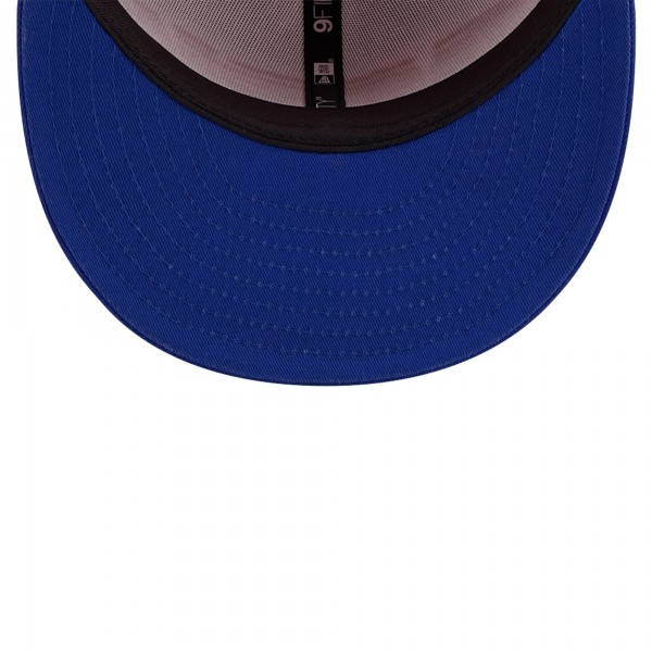 Бейсболка New York Knicks New Era Throwback Gradient Tech Font 9FIFTY - White/Blue