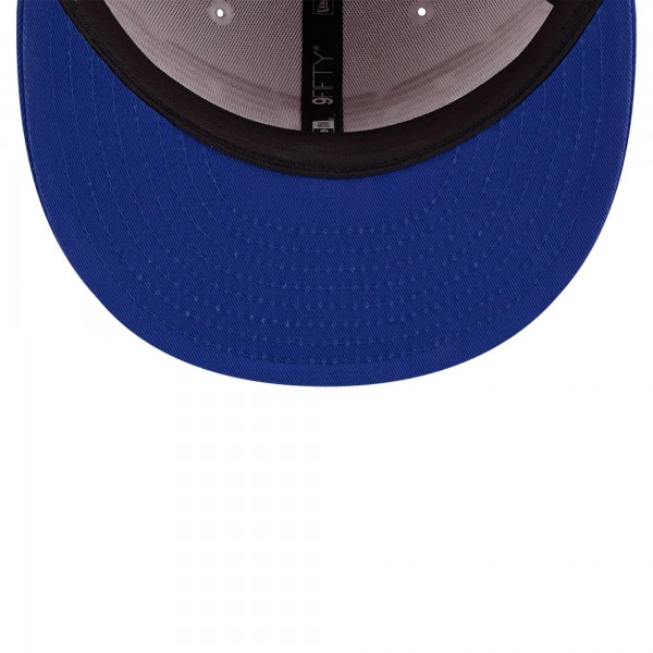 Бейсболка Philadelphia 76ers New Era White/Royal Throwback Gradient Tech Font 9FIFTY Snapback