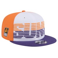 Бейсболка Phoenix Suns New Era White/Purple Throwback Gradient Tech Font 9FIFTY