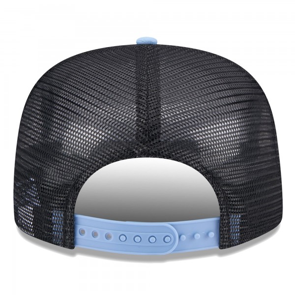 Бейсболка Memphis Grizzlies New Era Throwback Team Arch Golfer - Black/Light Blue