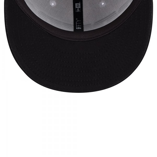 Бейсболка San Antonio Spurs New Era Throwback Gradient Tech Font 9FIFTY - White/Black