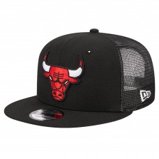 Бейсболка Chicago Bulls New Era Black Meshback 9FIFTY