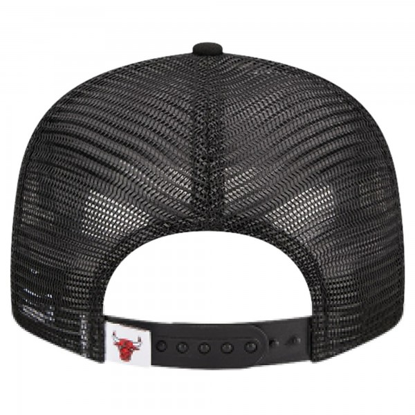 Бейсболка Chicago Bulls New Era Black Meshback 9FIFTY