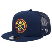Бейсболка Denver Nuggets New Era Navy Meshback 9FIFTY