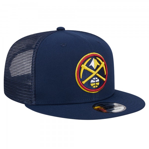 Бейсболка Denver Nuggets New Era Navy Meshback 9FIFTY