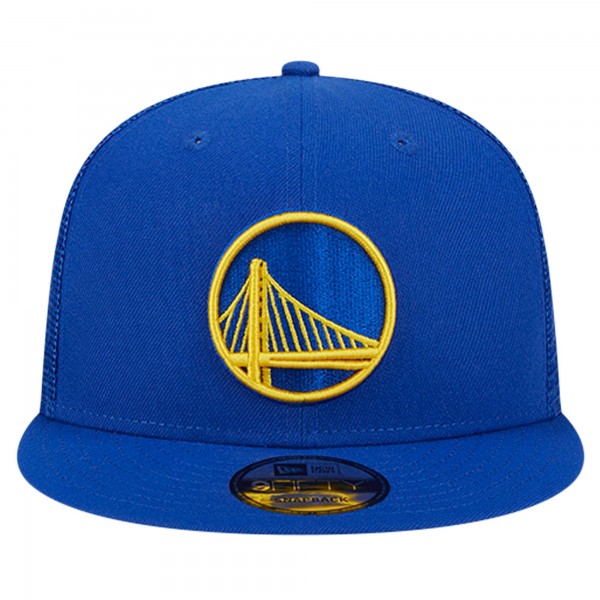 Бейсболка Golden State Warriors New Era Evergreen Meshback 9FIFTY - Royal