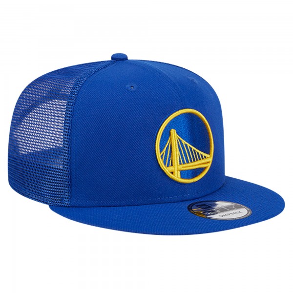 Бейсболка Golden State Warriors New Era Evergreen Meshback 9FIFTY - Royal
