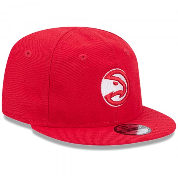 Newborn & Малышам Atlanta Hawks New Era Red My First 9FIFTY Adjustable Hat